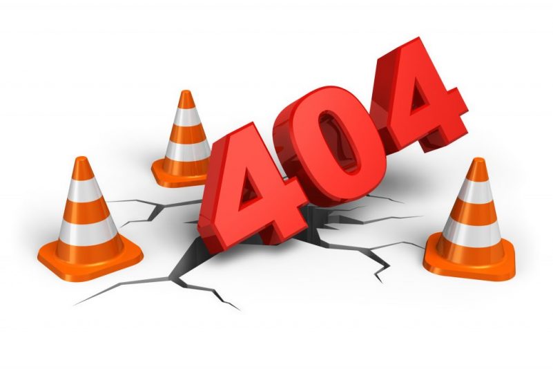 404 error